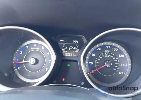 2014 Hyundai Elantra Limited из США, поврежденный, VIN KMHDH4AE9EU161258